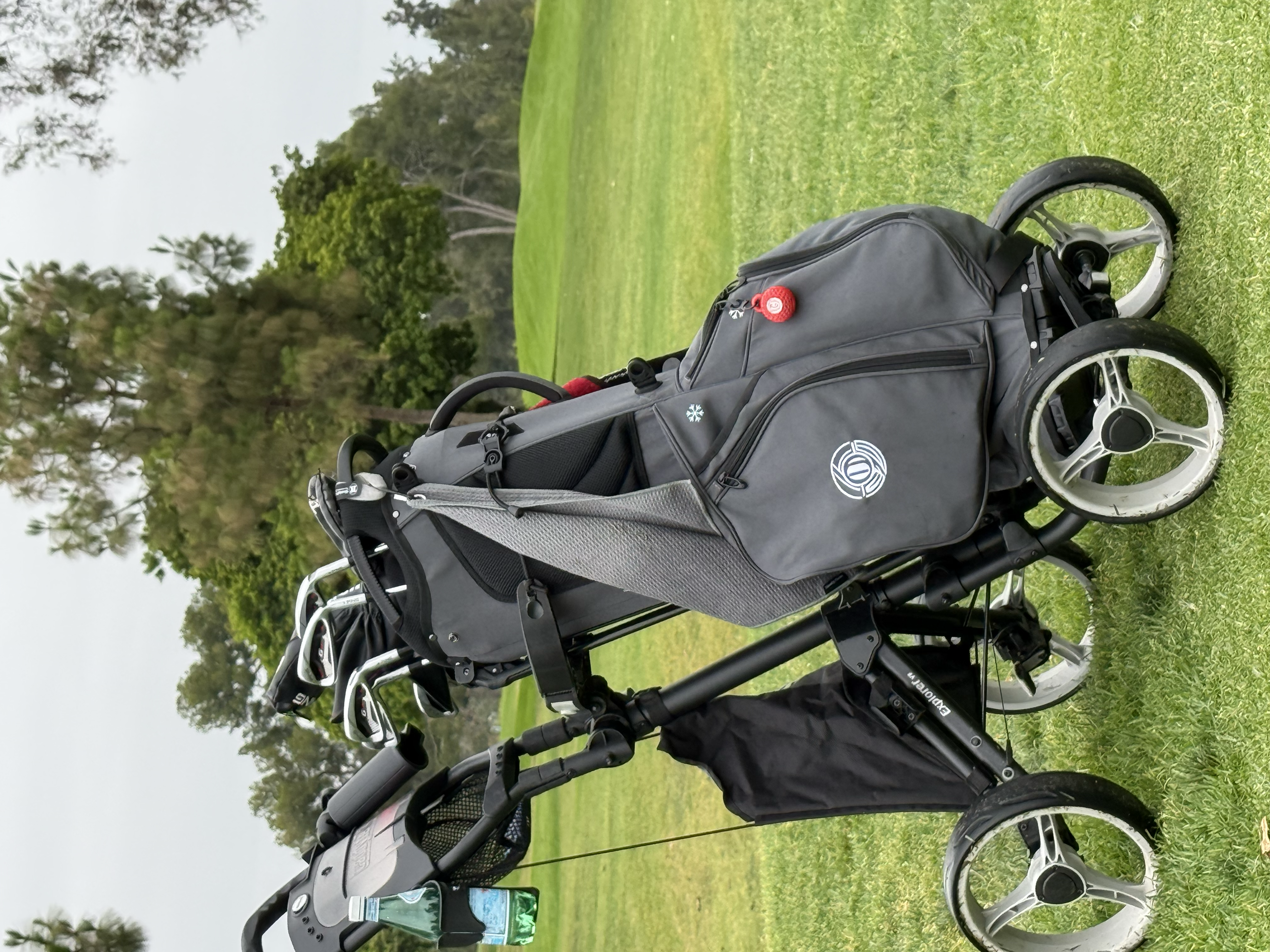 Guard My Bag in golf bag pocket